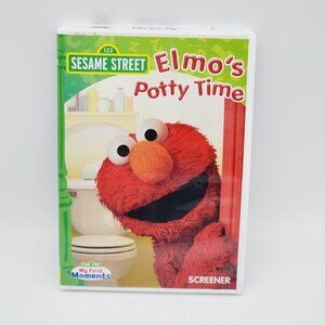 Sesame Street Elmo's Potty Time DVD kids how-to potty training learning toddler